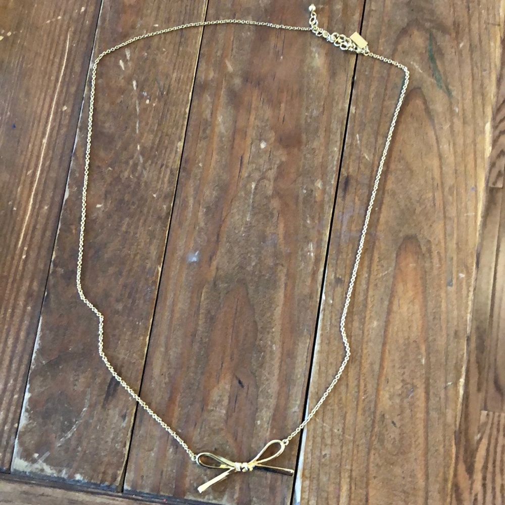 Kate Spade bow necklace